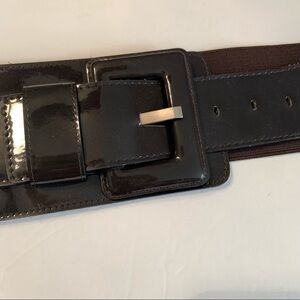 New York & Co. elastic and rubber belt